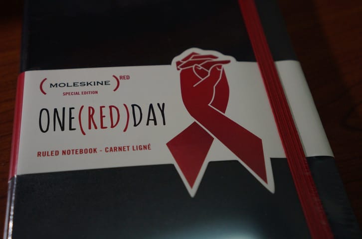 A Moleskine Notebook To Help Fight Against HIV and AIDS