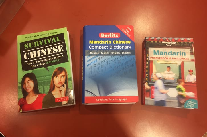 A Chinese Pocket Dictionary Just In Case!