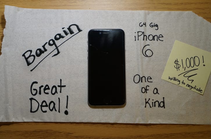 Listing My iPhone 6 For Sale… Exclusive Offer!