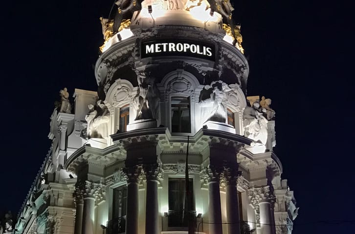 Exploring the Gran Vía of Madrid