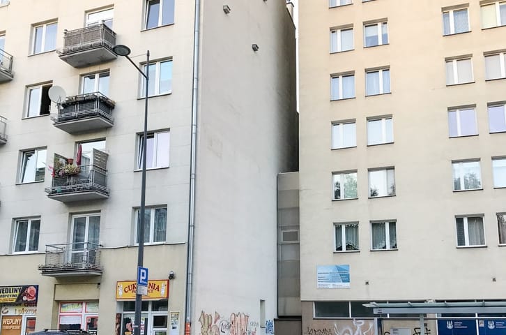 The Keret House in Warsaw is the Narrowest House in the World