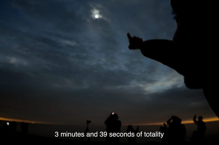 Chasing Totality: A Total Solar Eclipse Adventure Captured on Vlog