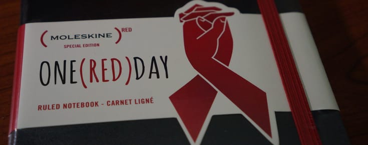 A Moleskine Notebook To Help Fight Against HIV and AIDS