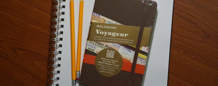 Picked Up a Moleskine Voyageur For My Trip to China