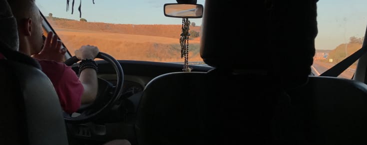 Getting Pulled Over By the Police Right After Hopping Into a Stranger’s Van