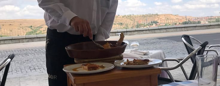 Sampling The Legendary Suckling Pig of Segovia