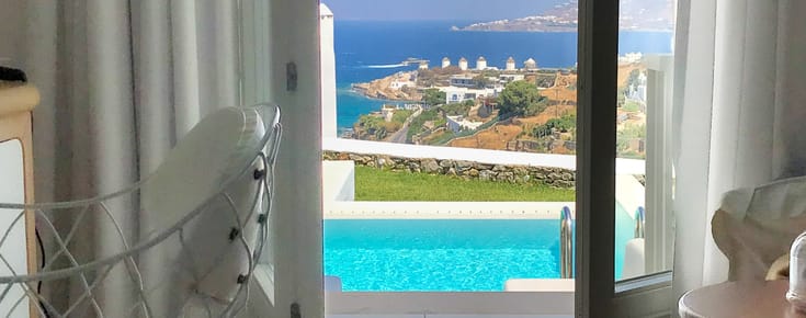 The Myconian Kyma Hotel in Mykonos Was Paradise on Earth