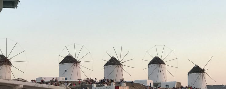 Checking Out the Iconic Windmills from Mykonos: The Island of the Winds