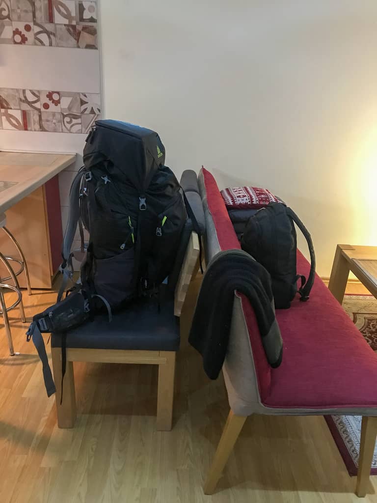 My Gregory Baltoro Backpack in Bosnia