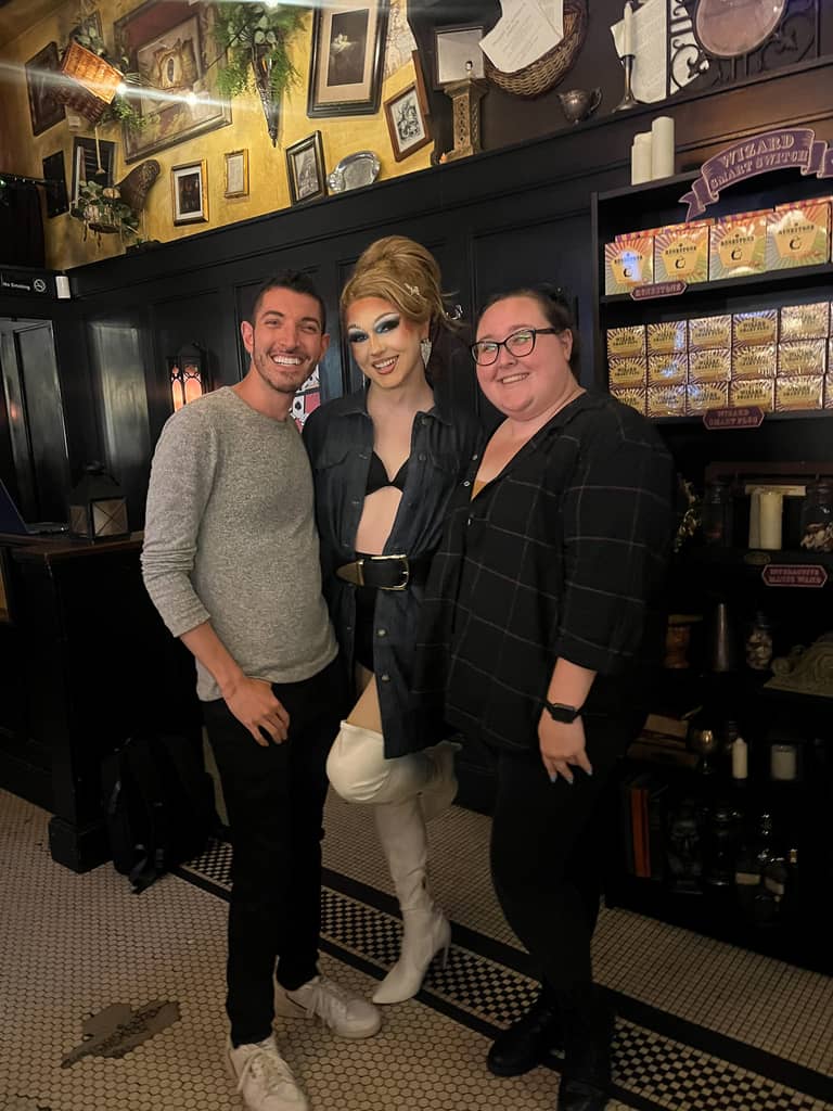 Rocky, Brittany, and the Drag Queen