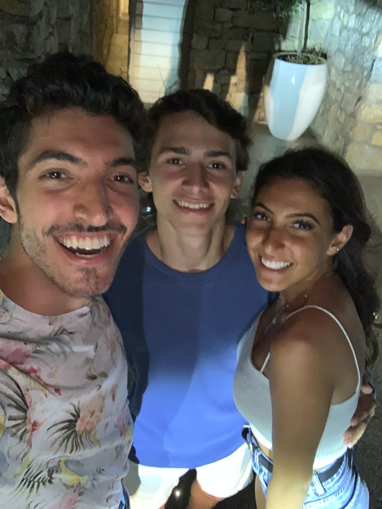 Meeting my sister in Mykonos