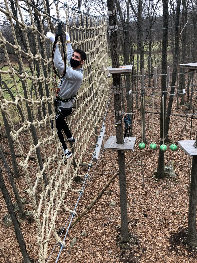 Climbing the net