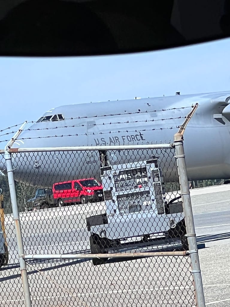 The security at the Air Force