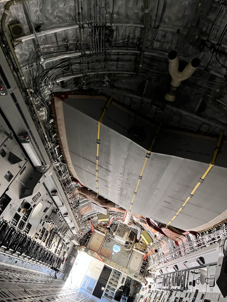 The ceiling of the C-5M