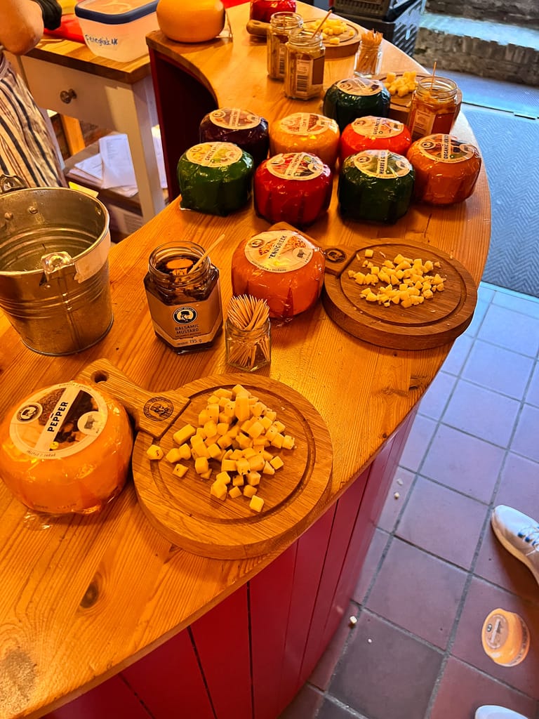 Cheese tasting