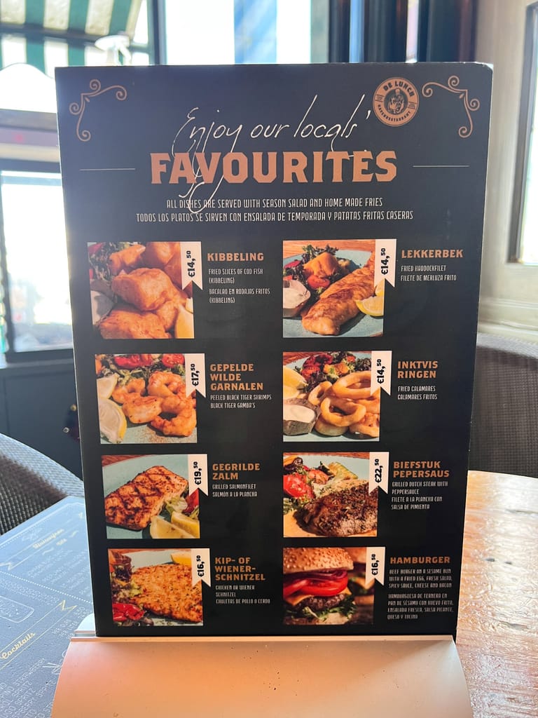 Kibbeling in Volendam