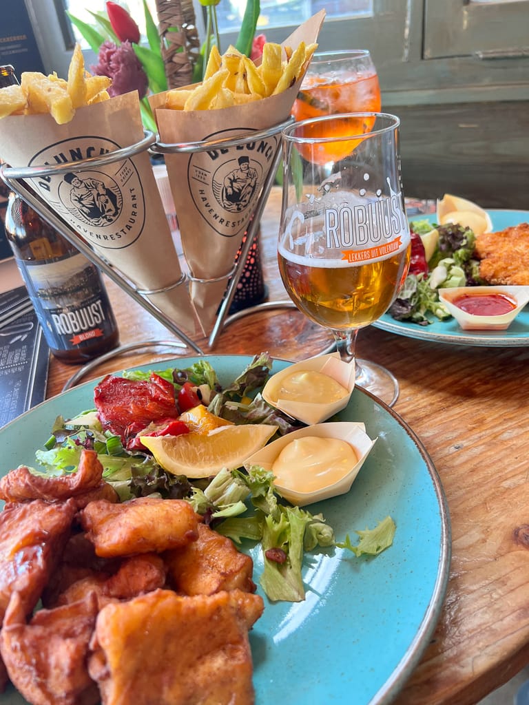 Local meal in Volendam