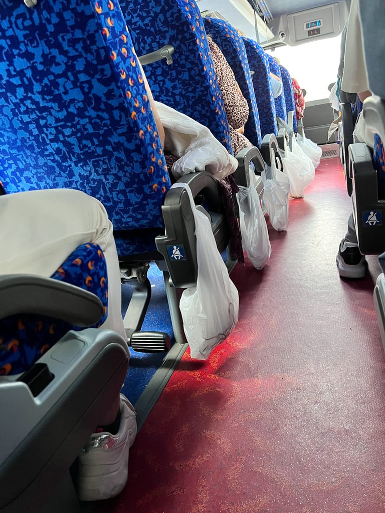 Bus to Zaanse Schans windmills