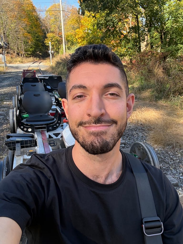 The Rocky Safari at the Pennsylvania Rail Bike tracks