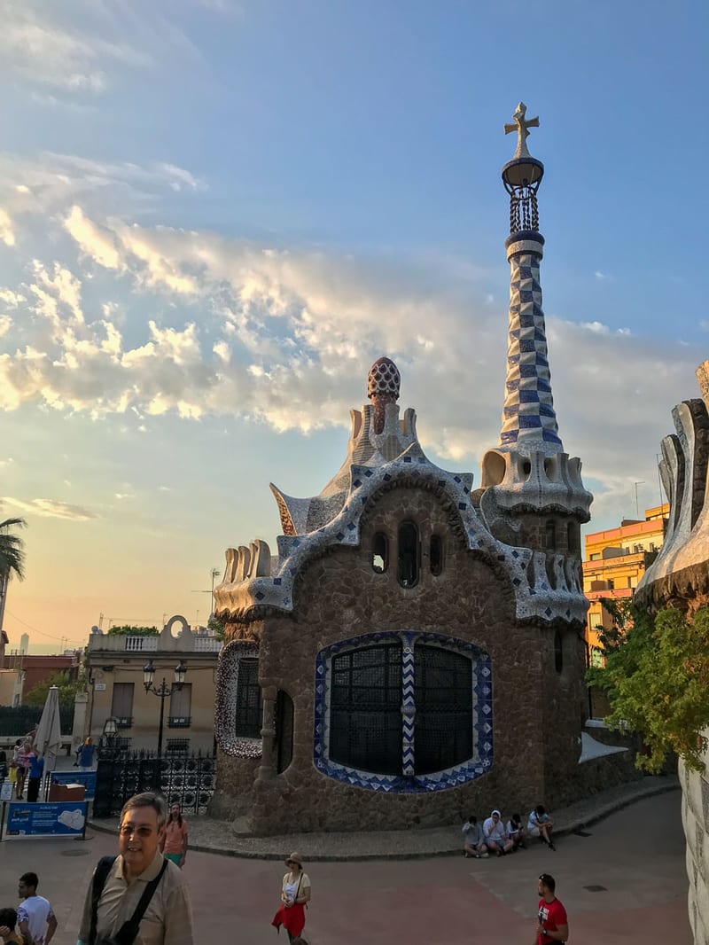 Gingerbread houses at Park Güell