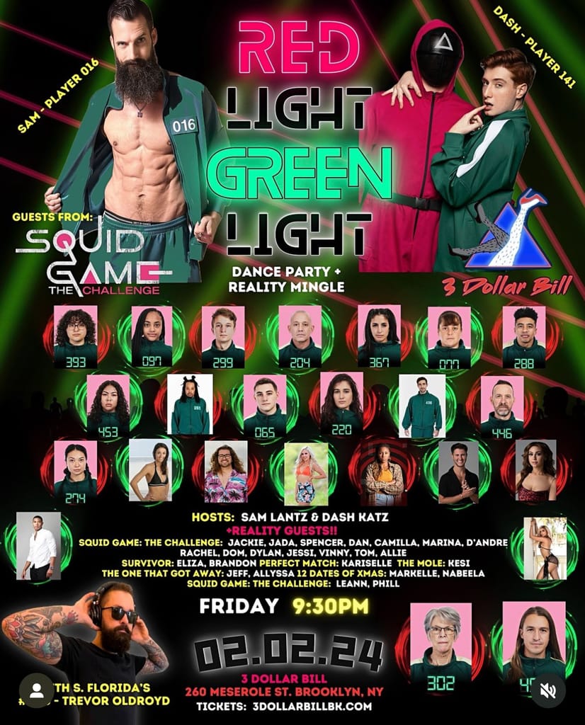 Squid Game Party in NYC