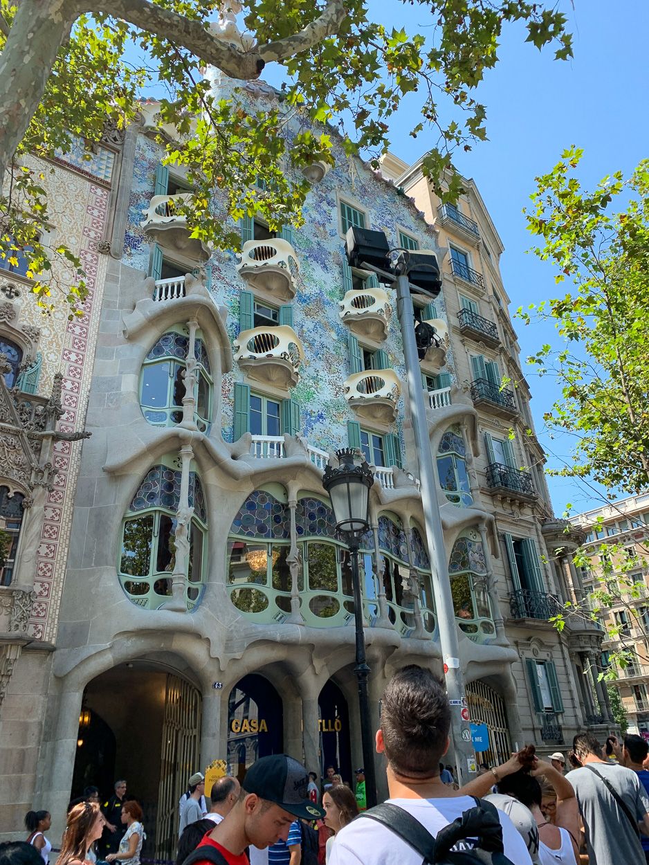 Casa Batlló in Barcelona, Spain