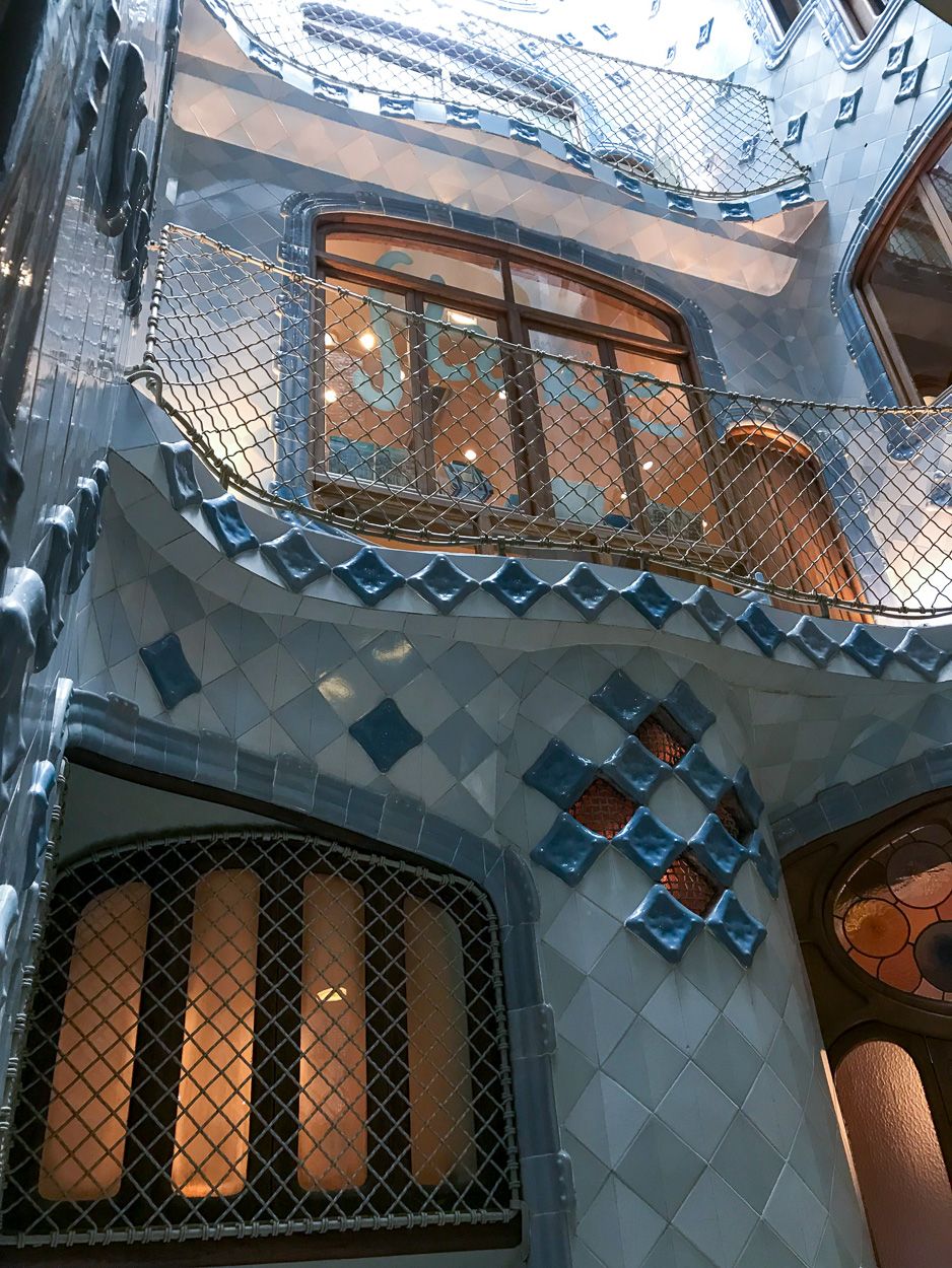 The Casa Batlló Lightwell