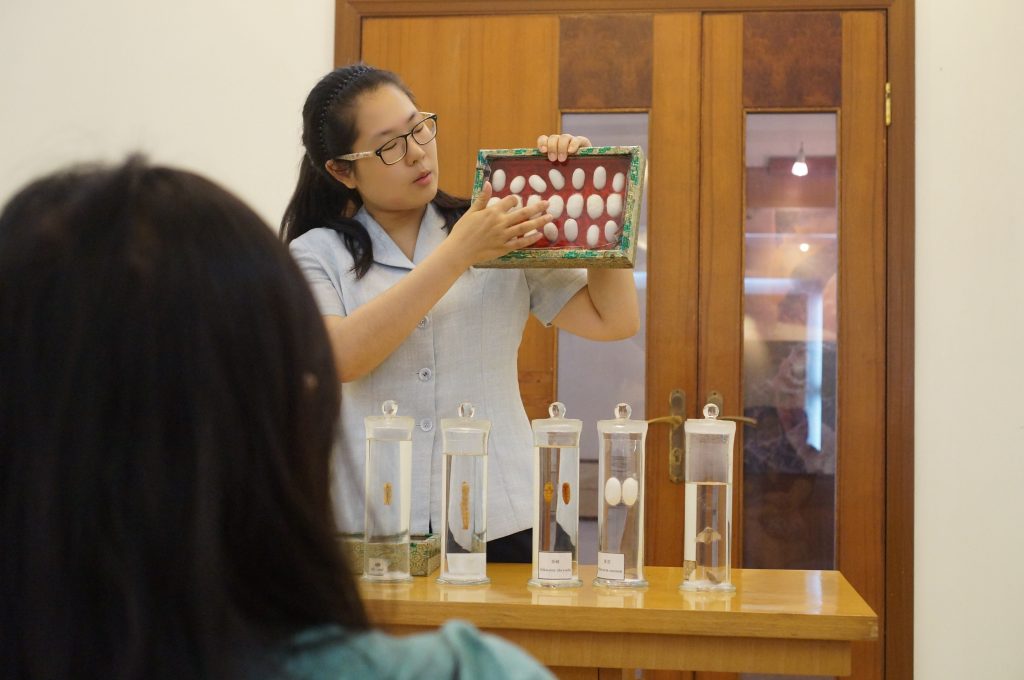 Touring the Suzhou Silk Factory