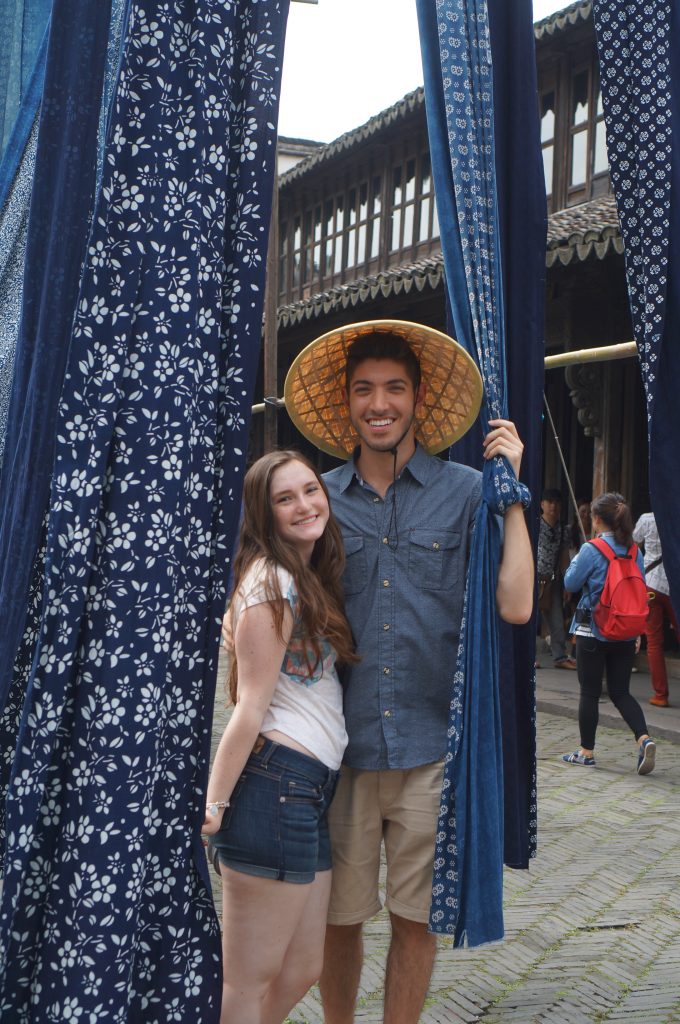 Me and Kelsey in Wuzhen, China