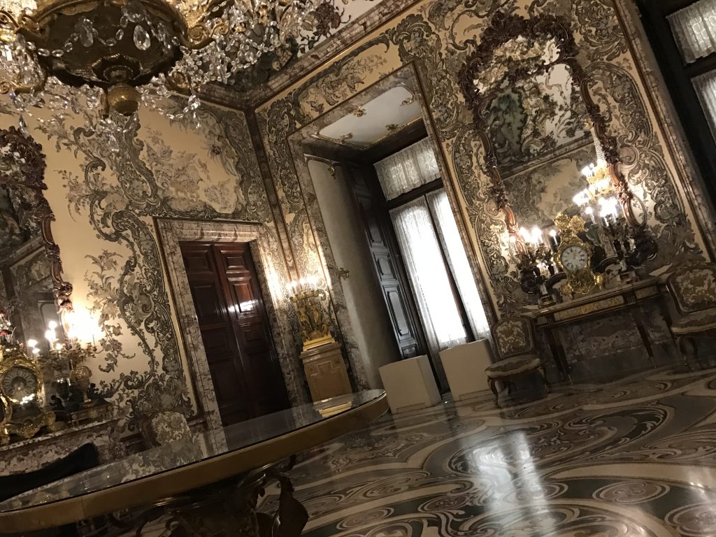Interior of the Royal Palace of Madrid