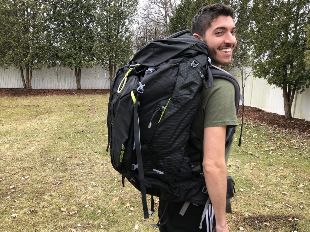 Buying a Digital Nomad Backpack My Gregory Baltoro 75 GZ Pack The Rocky Safari