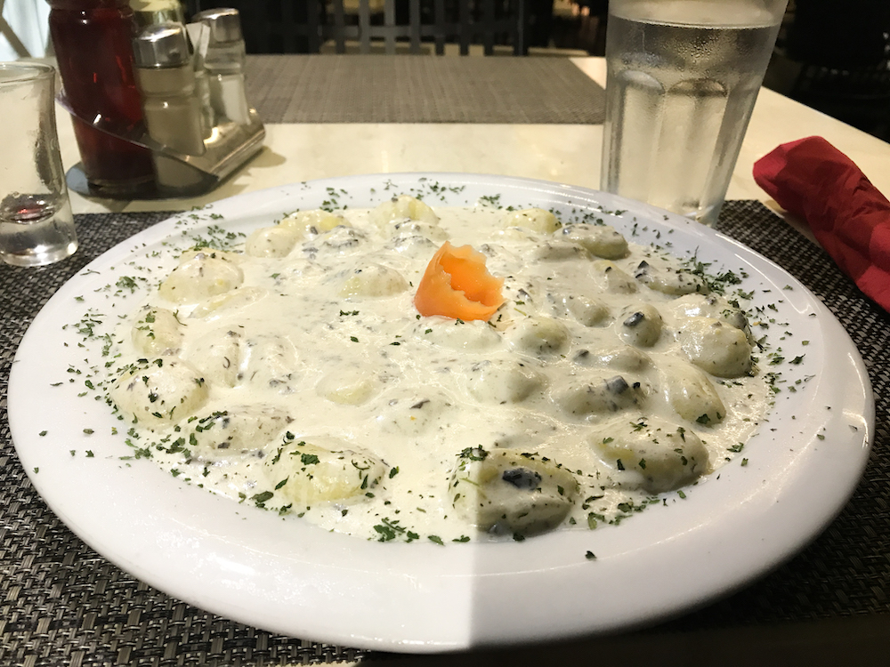 Truffle Gnocchi in Zadar.