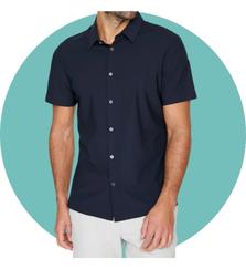 Button Town Half Sleeve Shirt