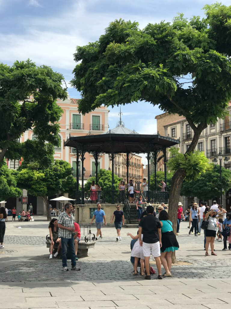 Plaza Mayor in Segovia