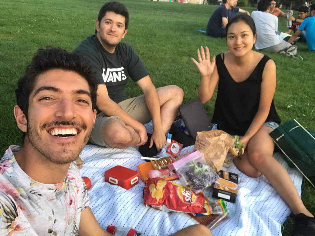 Picnic at Parque Europa