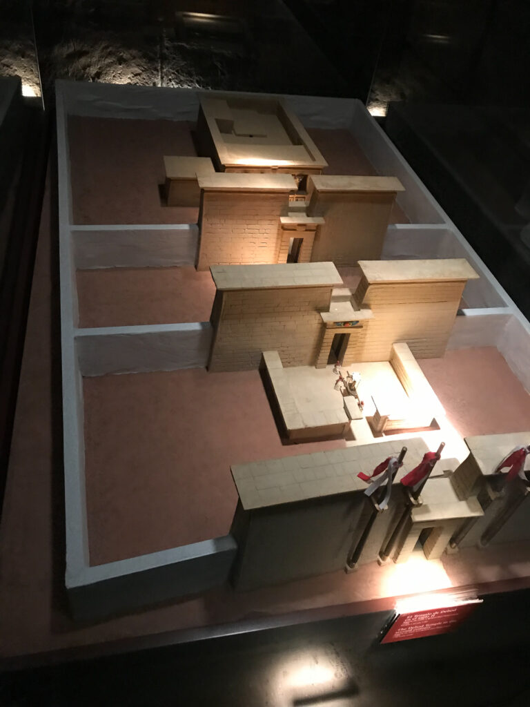 Model of Templo de Debod