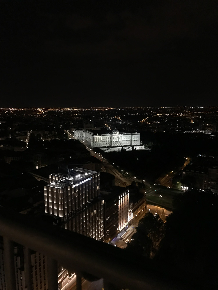 The Royal Palace at Night