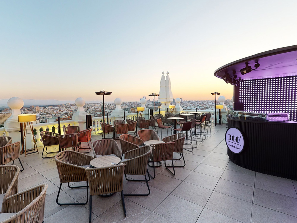 Rooftop Bar at The RUI Plaza España