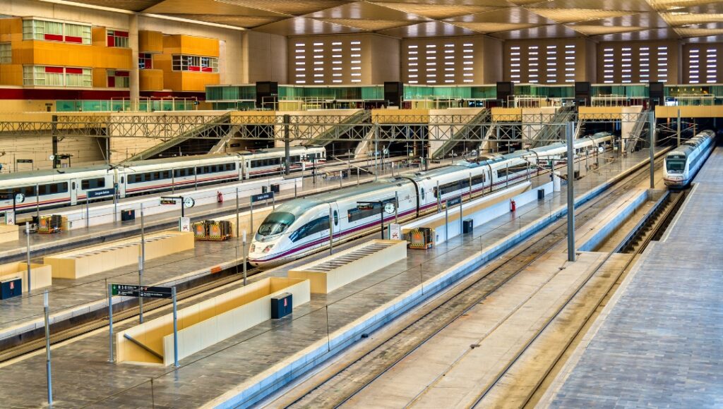 High-Speed Train to Barcelona