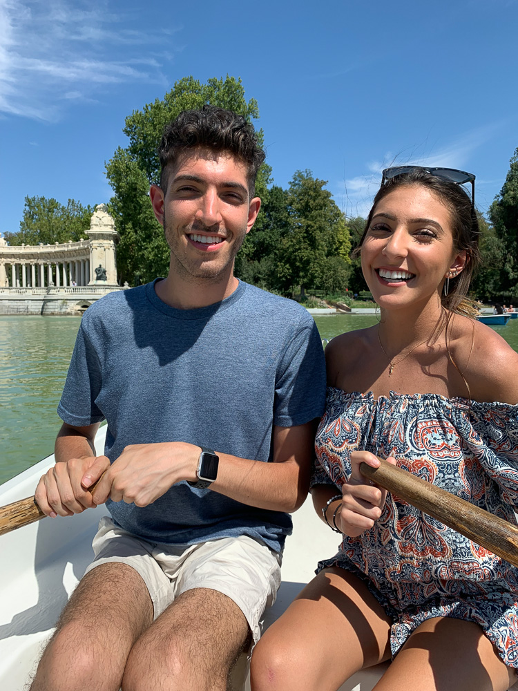 Ninth stop: El Retiro Park