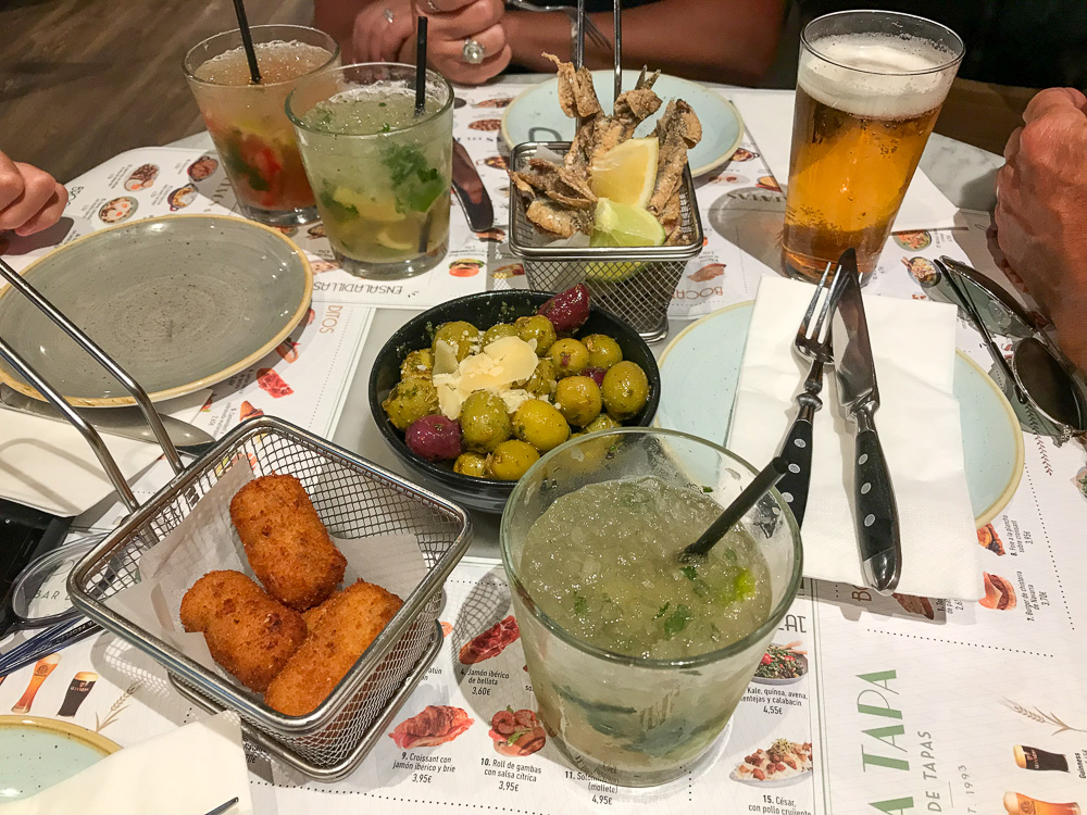 Sixth stop: Enjoy tapas