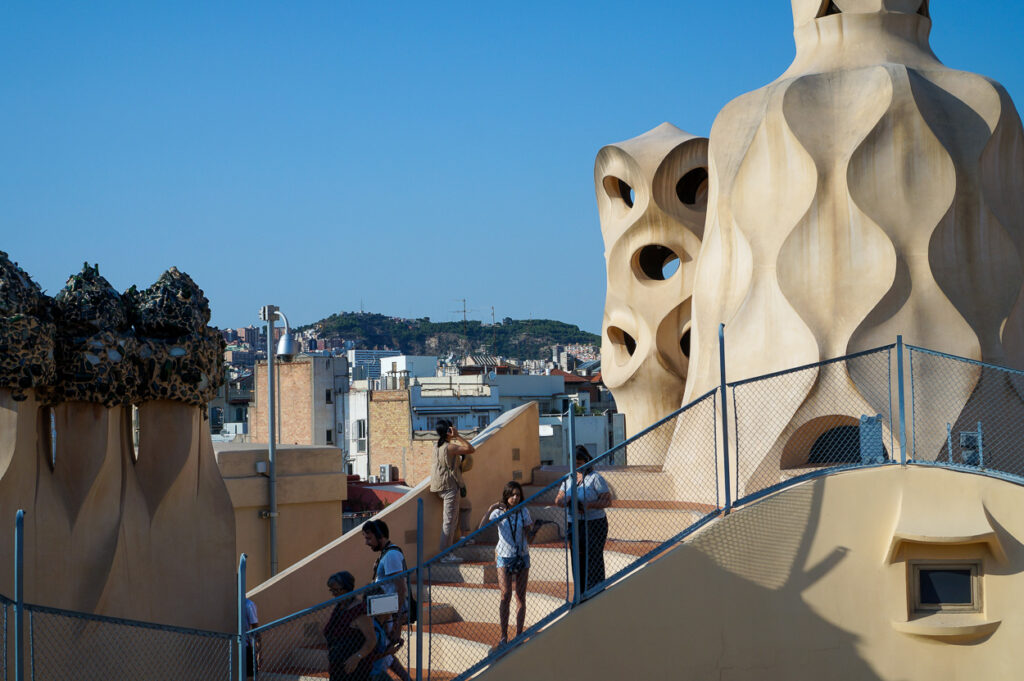 Roof of La Pedrera