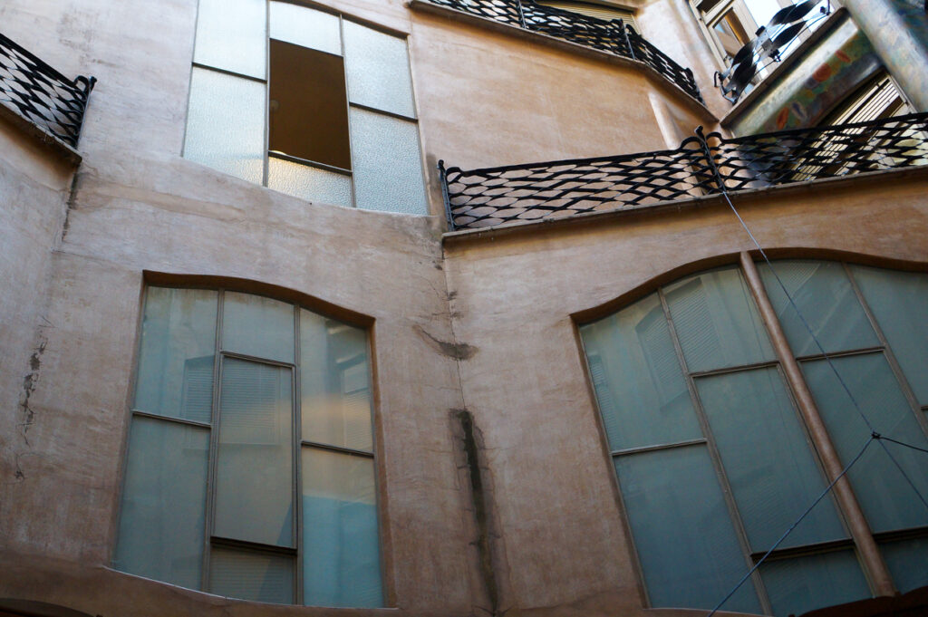Gaudi designed La Pedrera