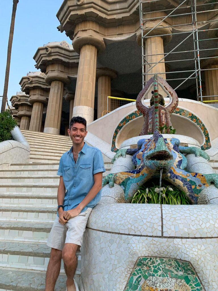 Mosaics at Park Guell