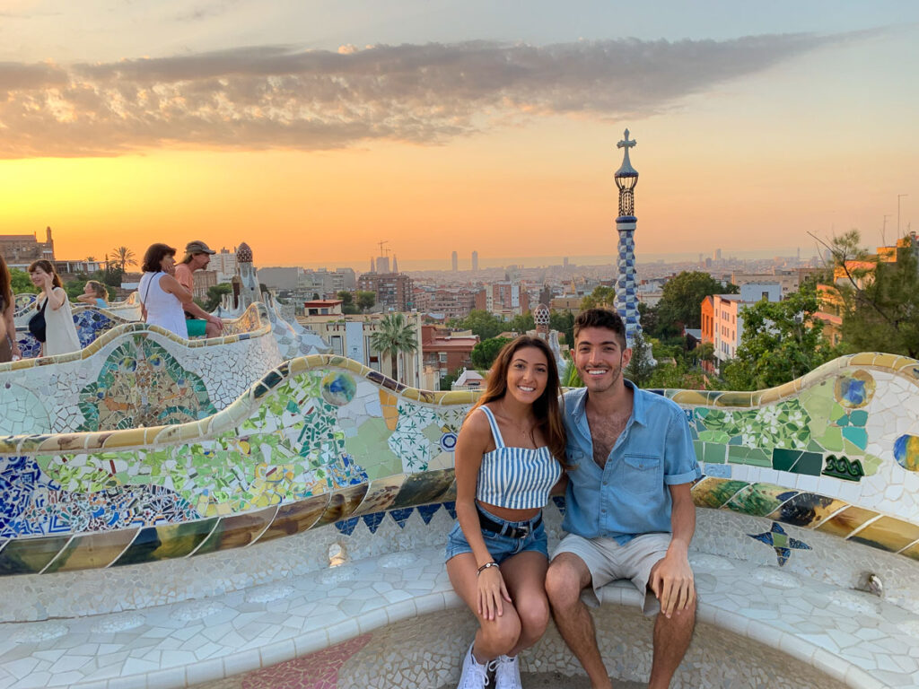 Sunrise at Park Guell