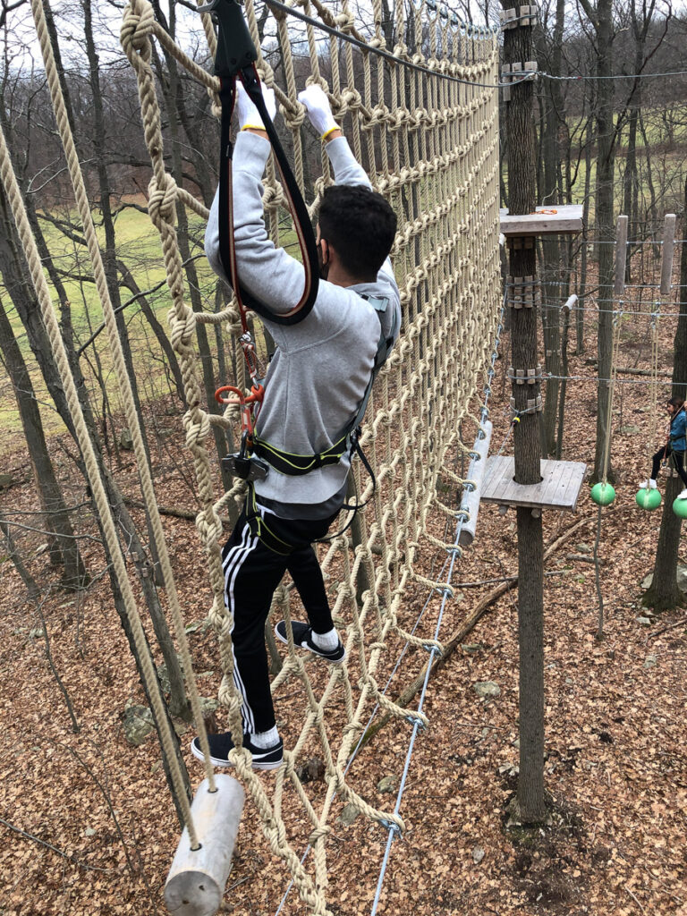 The ropes course