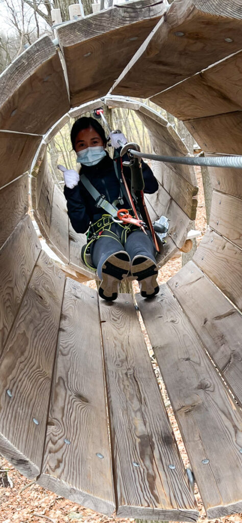 Zip Lining at FLG X New Jersey