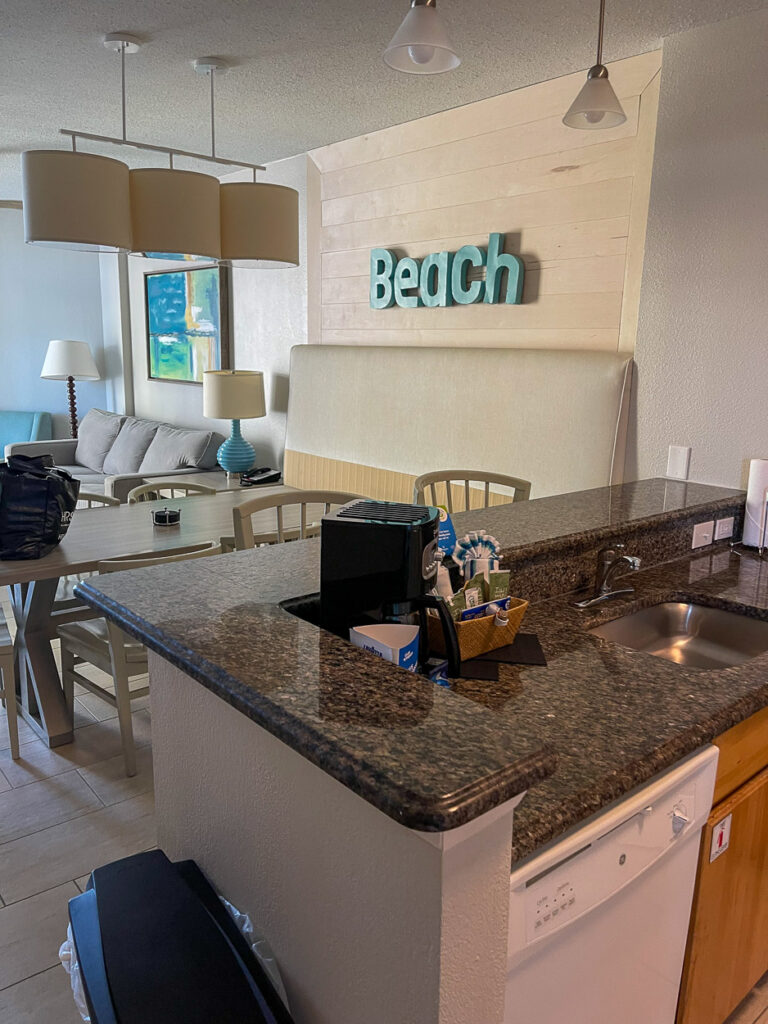 The unit at Club Wyndham Ocean Boulevard