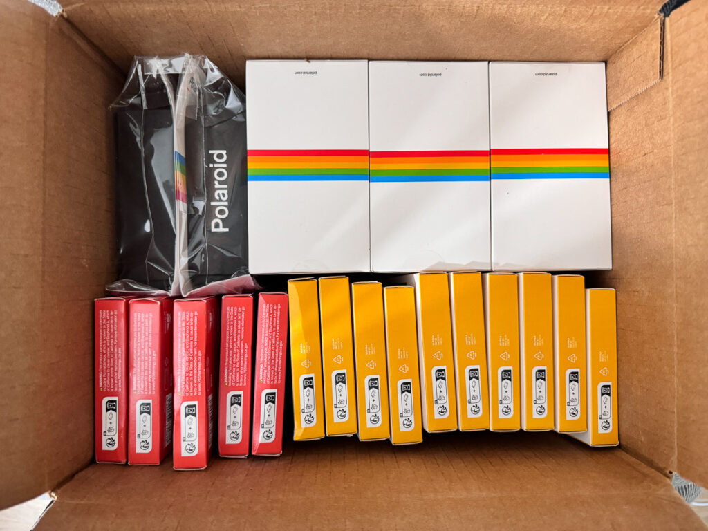 Polaroid Film Delivery