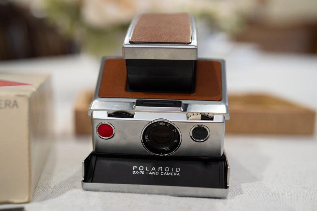 I love my Polaroid SX-70 Land Camera